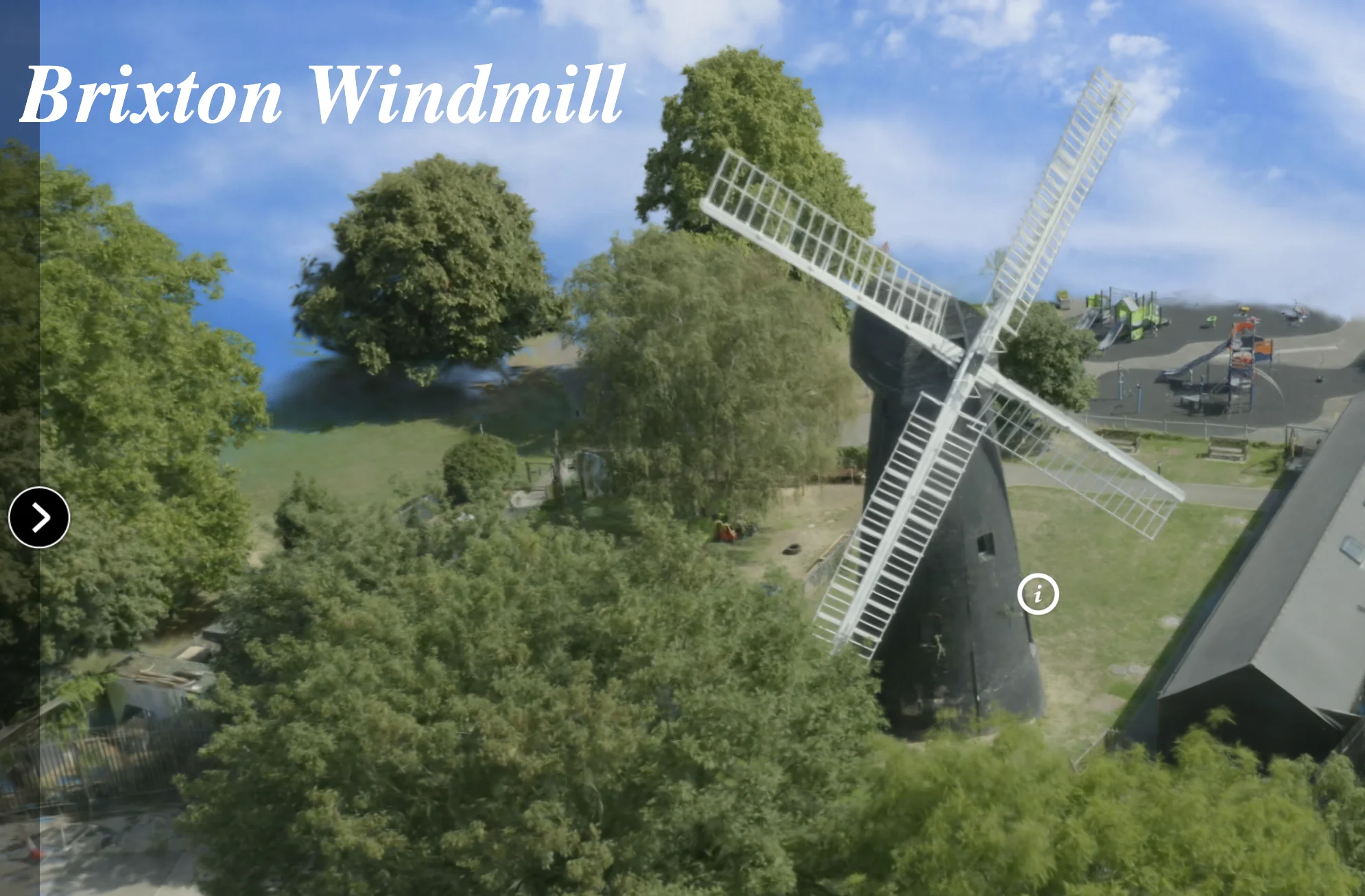 Aerial Gaussian Splat View